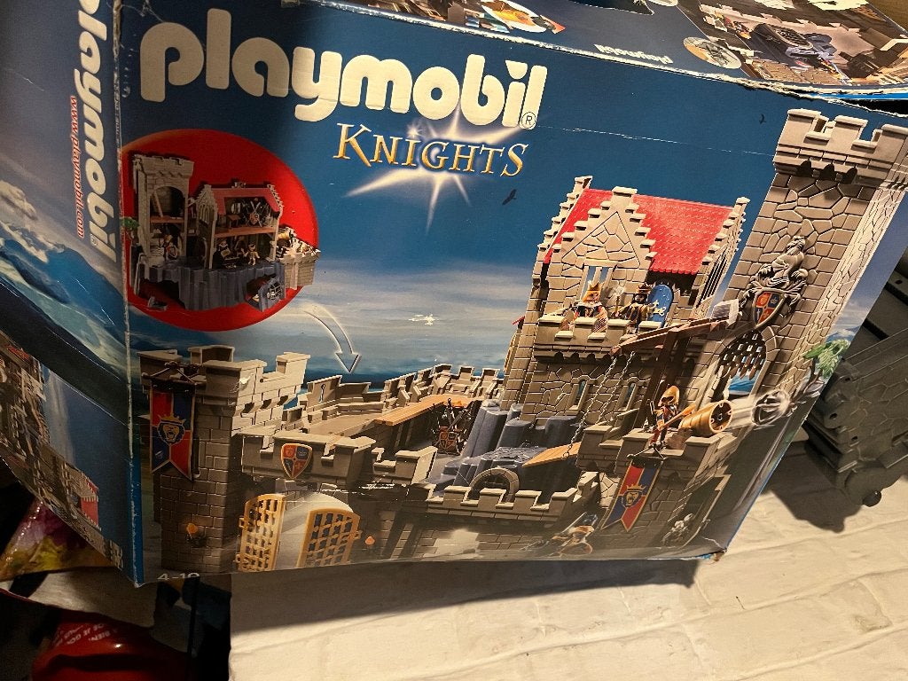 Playmobil château 6000, Enfants & Bébés, Utilisé, Knights, Château/Fort, Kit complet