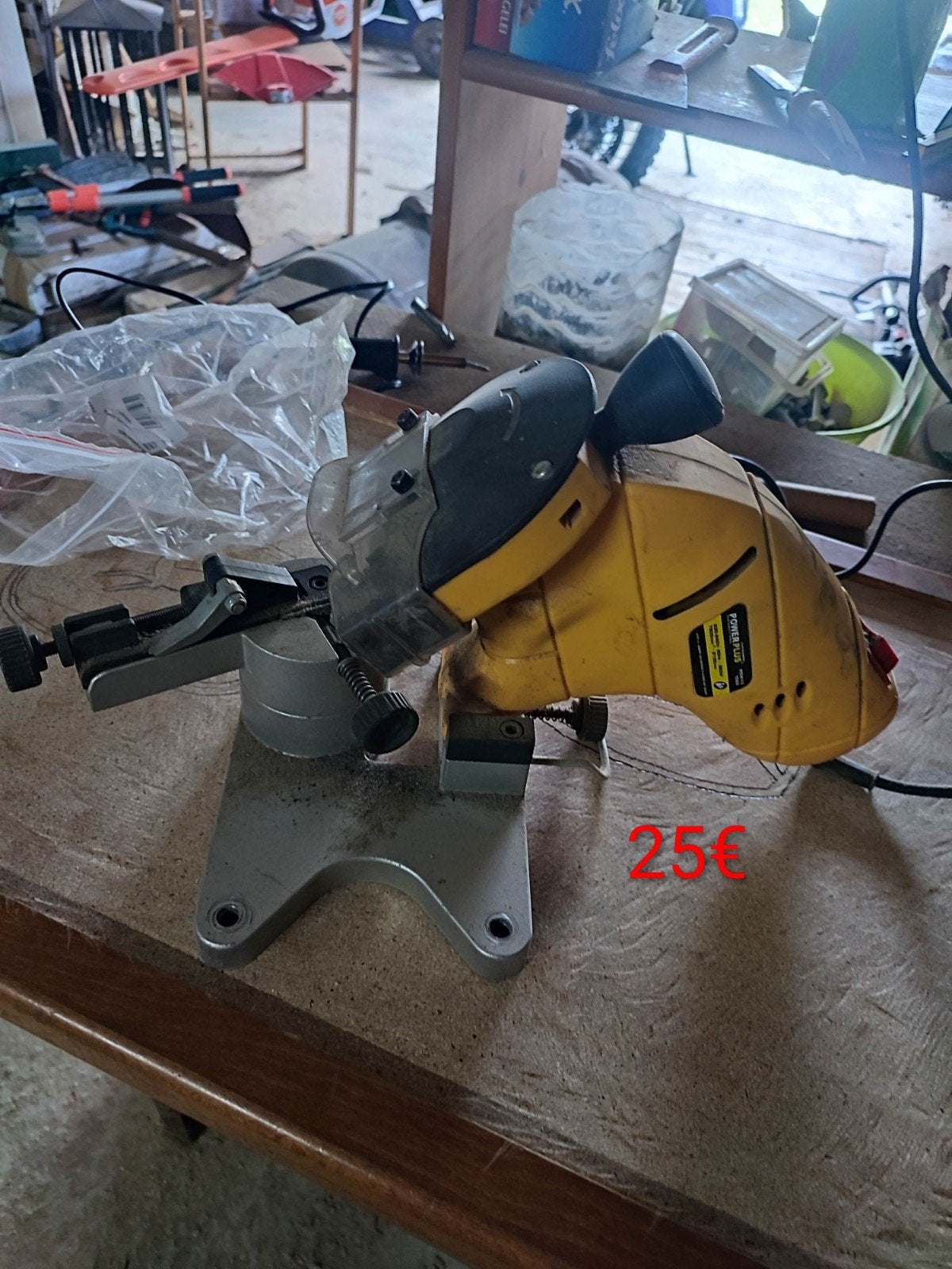 outillage divers, Enlèvement