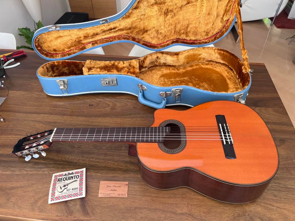 Pimentel Requinto gitaar 1987 handgemaakt in Mexico, Enlèvement, Comme neuf
