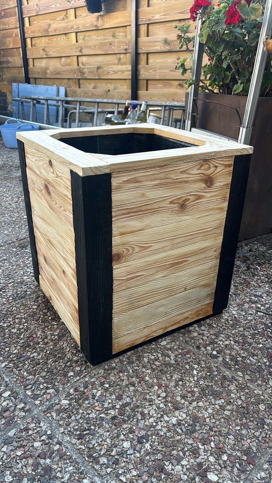 Bloembak van 48x48x52 (LxBxH), Tuin en Terras, Ophalen, Zo goed als nieuw