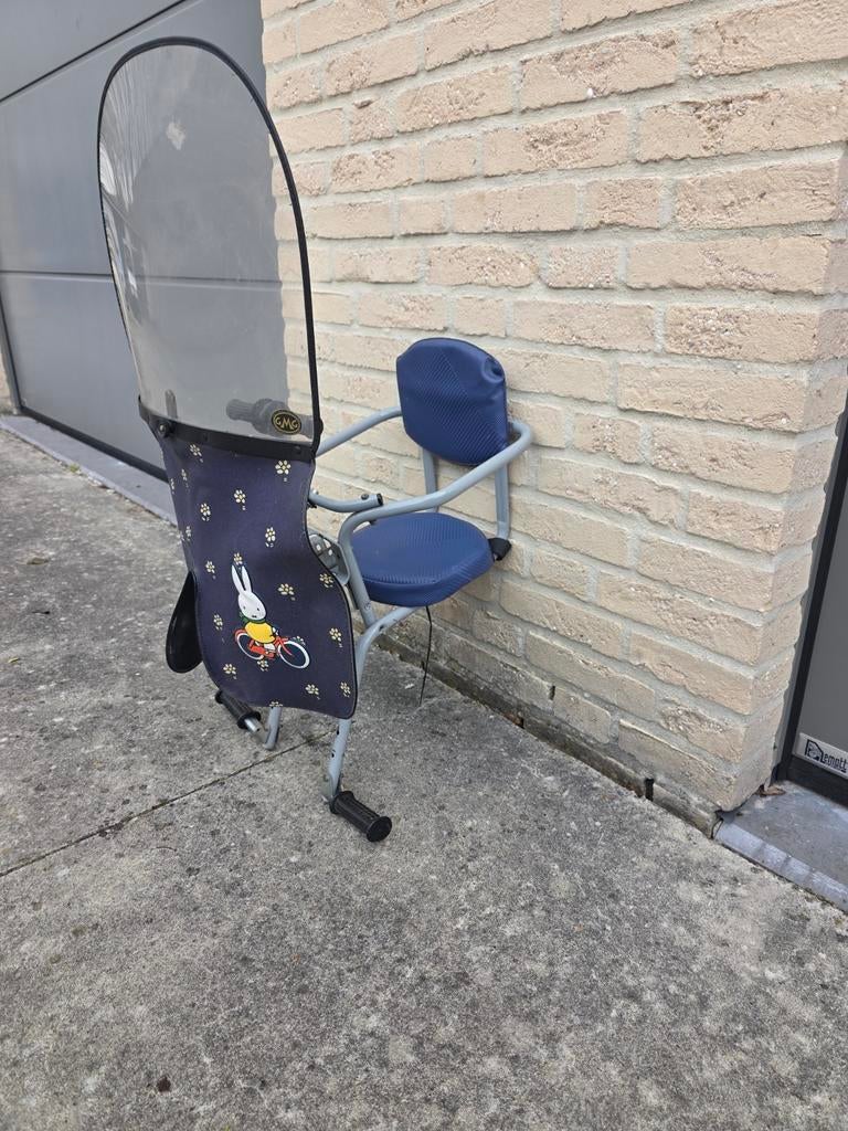 GMG Nijntje Kinderzitje Fiets Vintage Retro – Made in Hollan, Fietsen en Brommers, GMG, Voetsteuntjes, 0 t/m 18 kg, Voorzitje