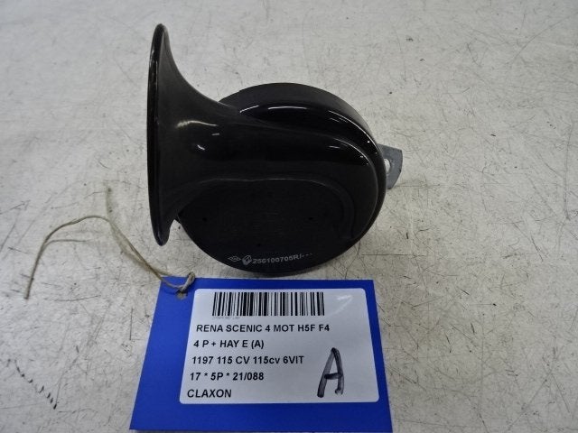 AVERTISSEUR/KLAXON Renault Scénic IV (RFAJ) (256100705R), Utilisé, Renault