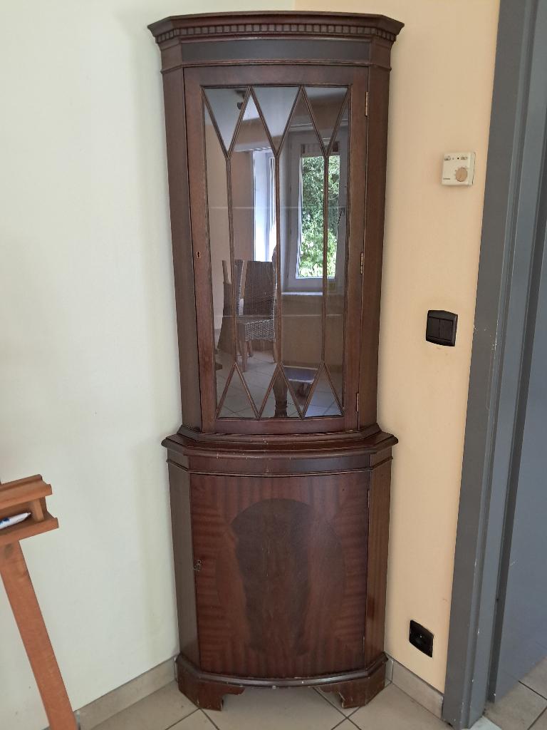 Vintage hoekkast te koop, Ophalen