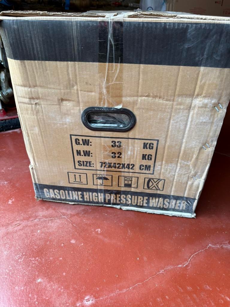 Hoge drukreiniger te koop, Jardin & Terrasse, Nettoyeurs haute pression, Enlèvement, Essence