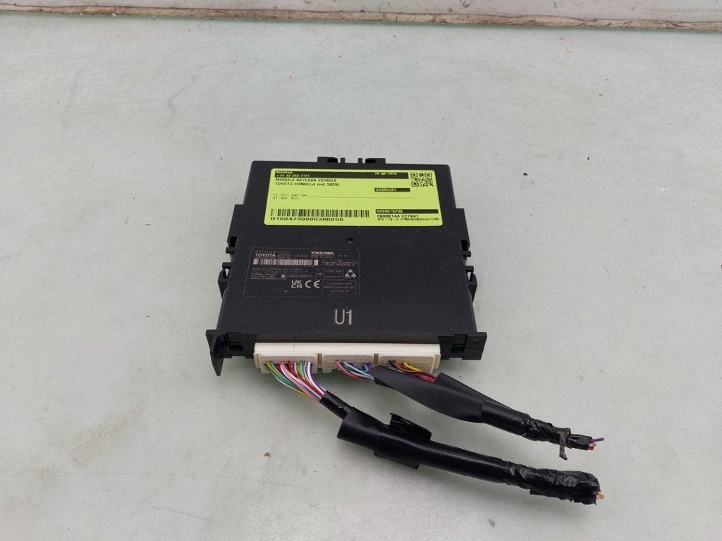 MODULE KEYLESS VEHICLE Toyota Corolla Cross (01-2020/-), Auto-onderdelen, Gebruikt, Kundenbetreuung@toyota.de, Toyota, Toyota-Allee 2
50858  Köln, DE