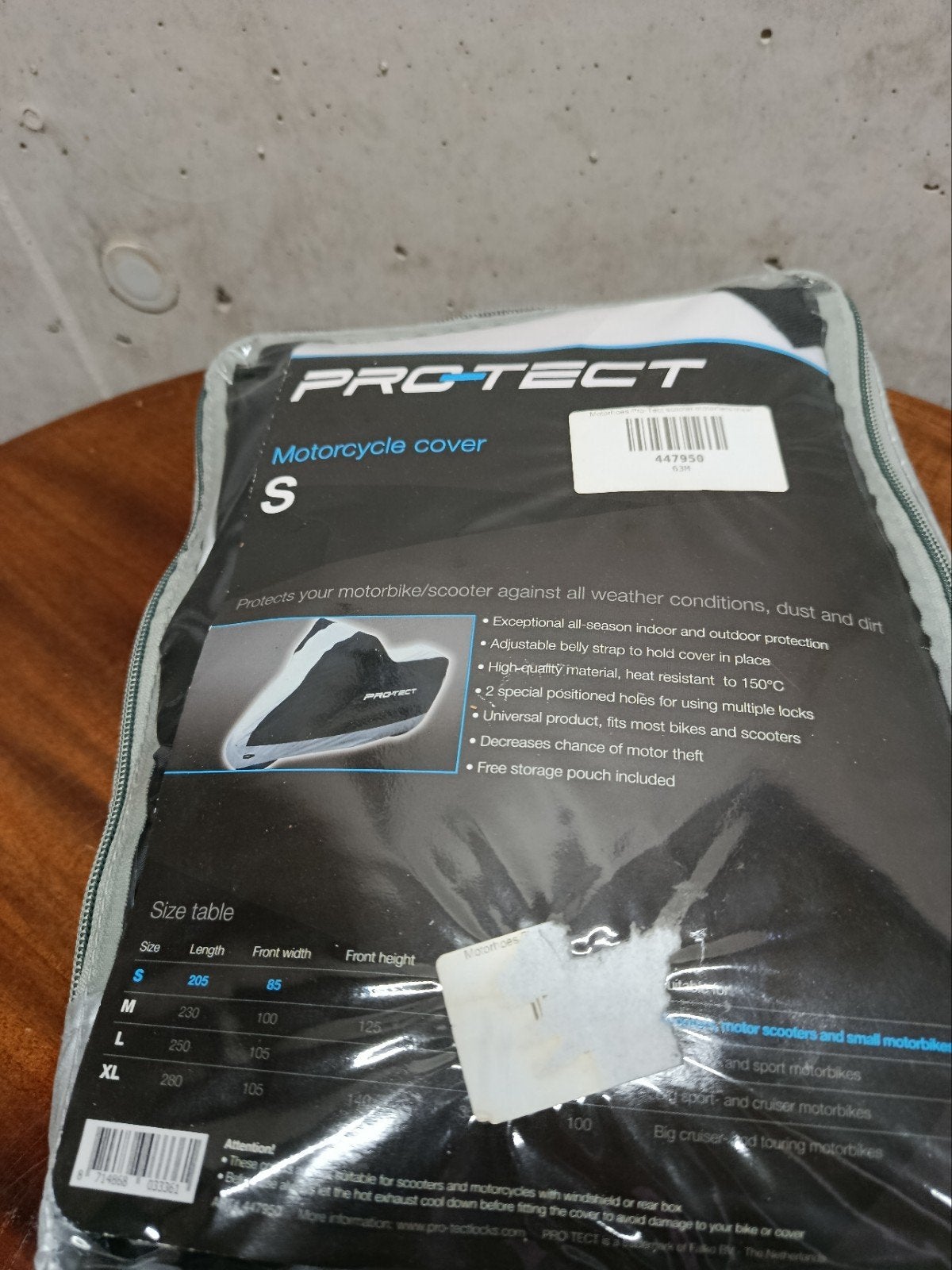 motorcycle cover S, Fietsen en Brommers, Brommers | Toebehoren, Ophalen of Verzenden, Nieuw