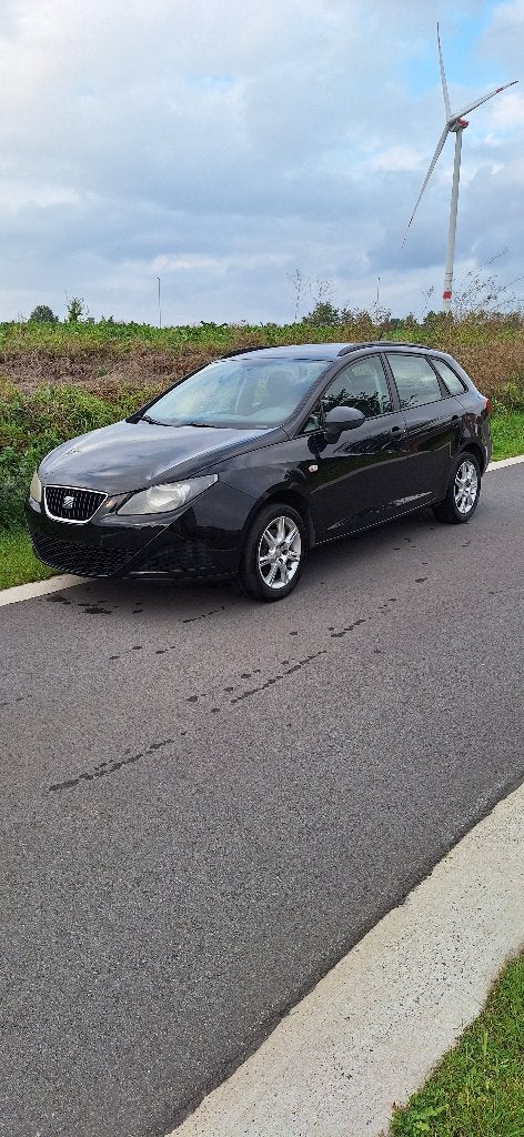 SEAT Ibiza Station 1.2, Auto's, Voorwielaandrijving, Euro 5, Stof, Zwart