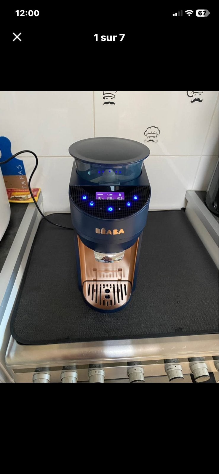 Beaba Milkeo, Préparateur de biberons, Automatique, Enlèvement, Utilisé