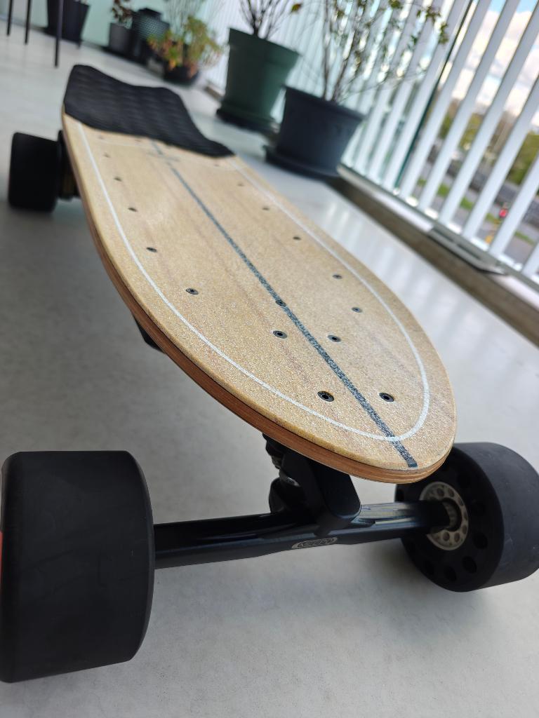 Meepo Flow elektrisch Longboard, Sport en Fitness, Ophalen, Zo goed als nieuw, Skateboard, Longboard