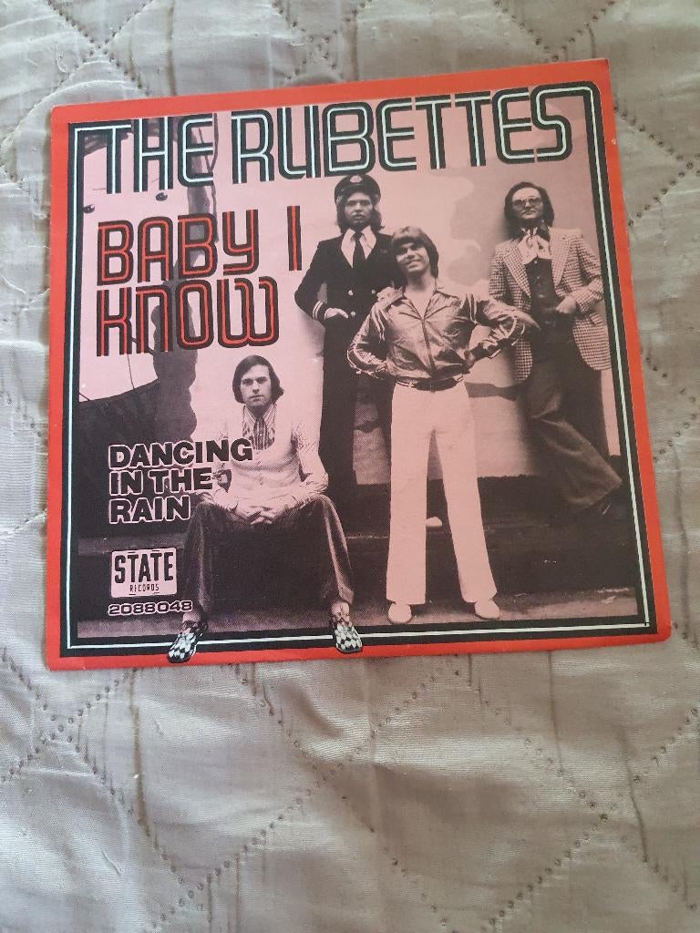 S - The Rubettes – Baby I Know - 1977, Ophalen of Verzenden, Zo goed als nieuw, Pop