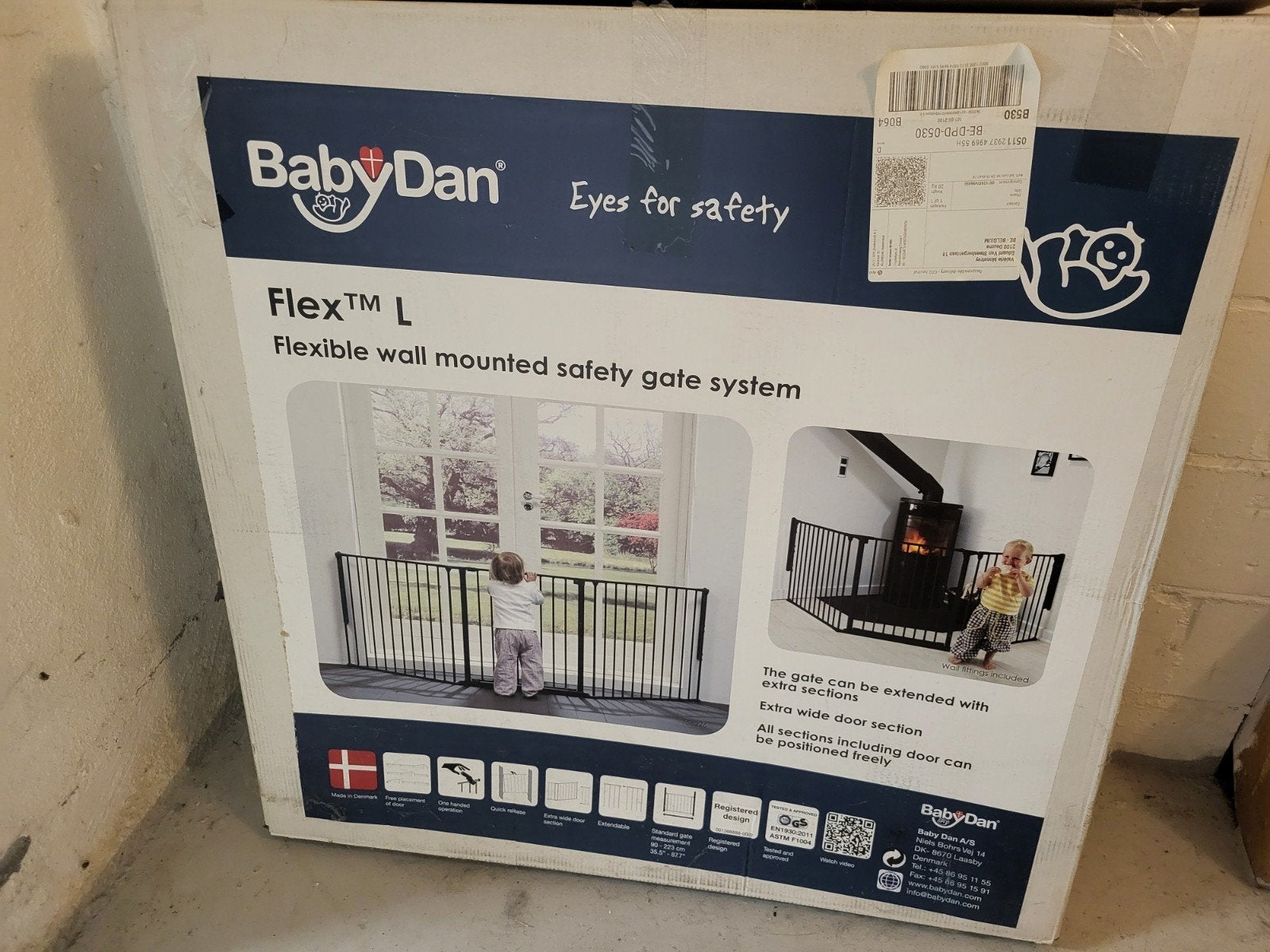 Babydan Flex L traphek, Ophalen