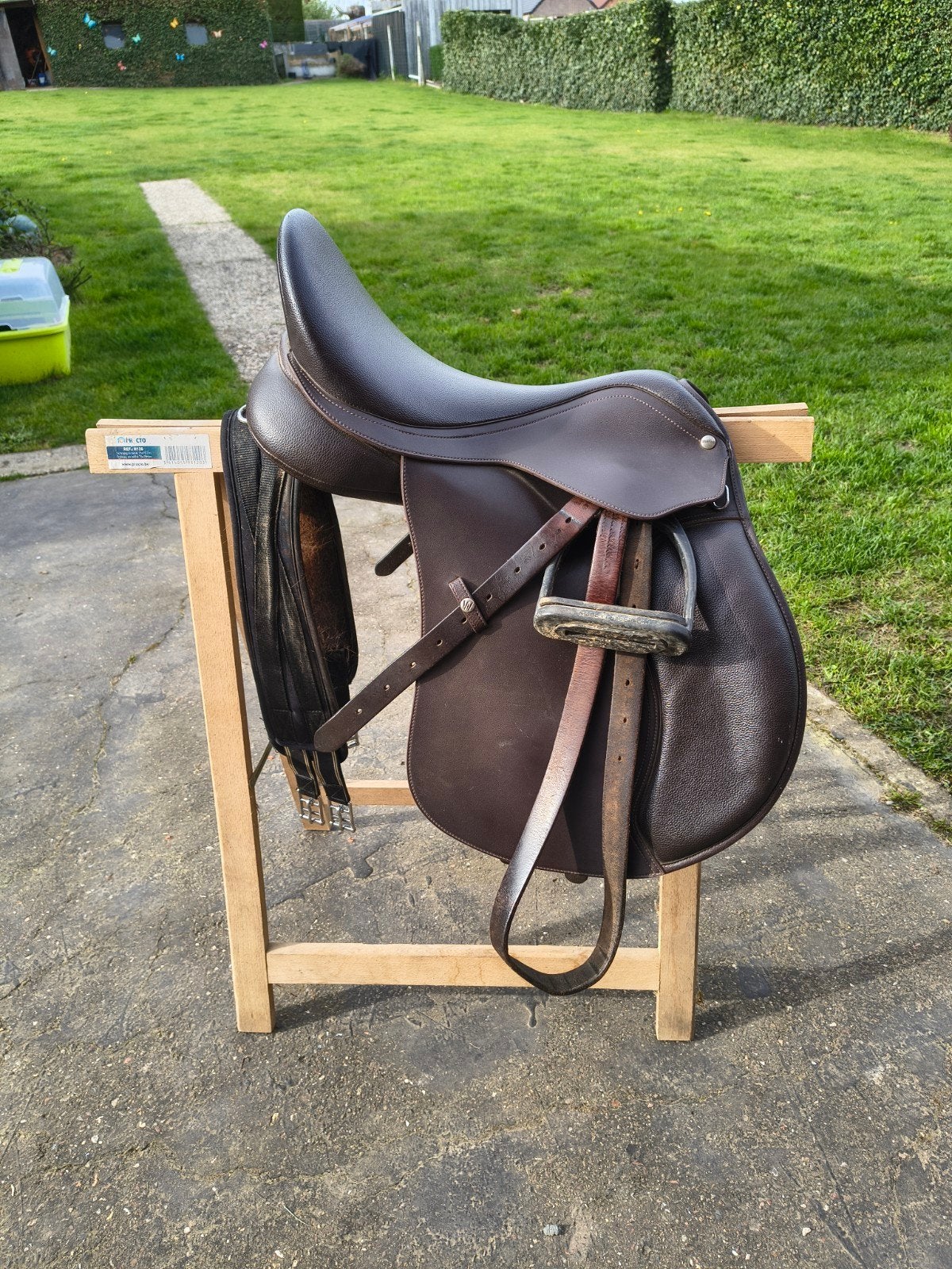 wintec 500 vzh zadel, Dieren en Toebehoren, Ophalen, Wintec