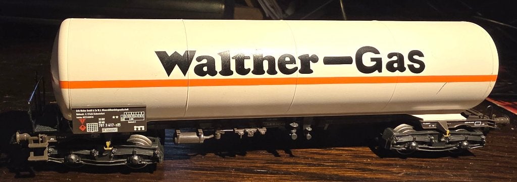 3540. Wagon-citerne "Walther-Gas" H0 Marklin., Enlèvement ou Envoi, Utilisé, Wagon