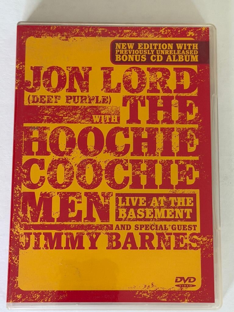 Jon Lord With The Hoochie Coochie Men – Live At The Basement, Alle leeftijden, Ophalen of Verzenden, Gebruikt, Muziek en Concerten