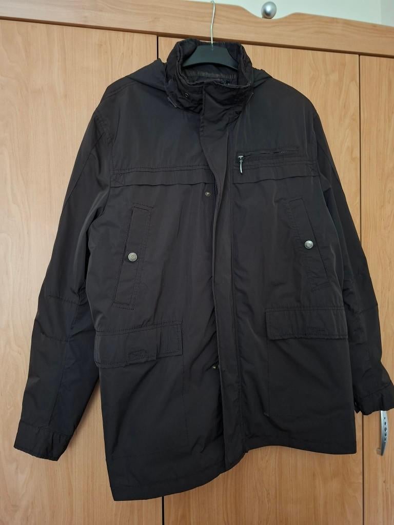 Dansaert Blue: Donkerbruine heren regenjas (3 XL), Kleding | Heren, Bruin, Dansart Blue, Overige maten, Ophalen of Verzenden