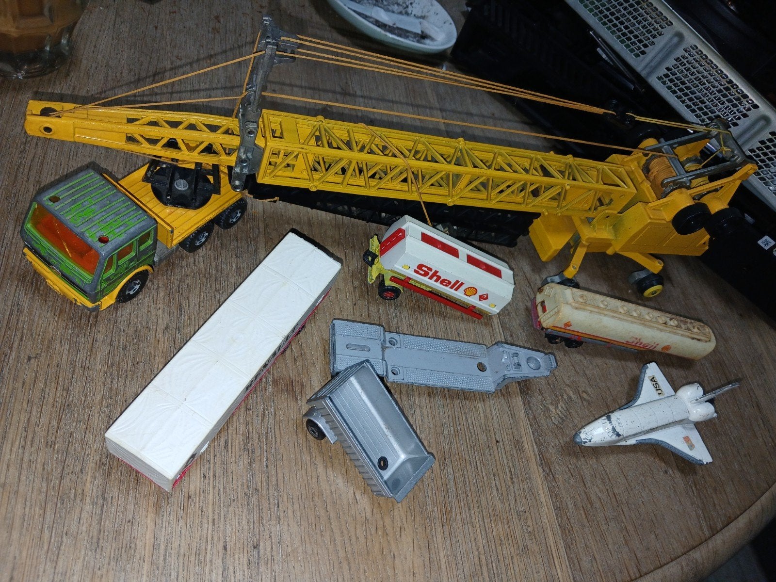 lotje speelgoed auto  kraan matchbox majorette siku, Ophalen of Verzenden