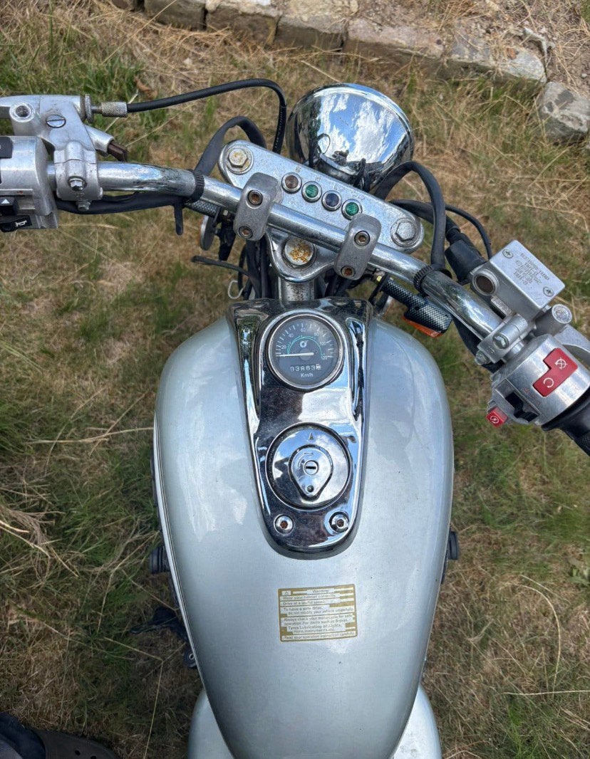 Motor chopper, Ophalen, Zo goed als nieuw