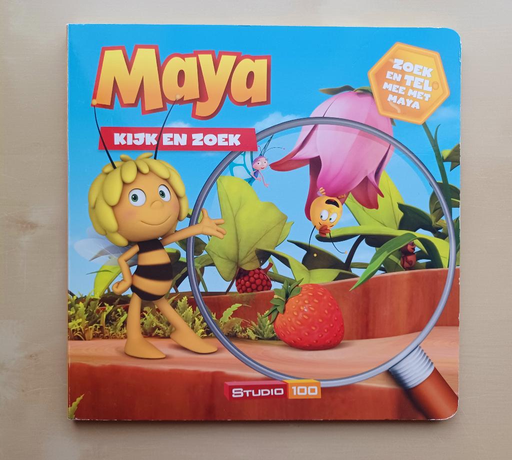 Maya de Bij / Kijk en zoekboek, Gert Verhulst, Fictie algemeen, Jongen of Meisje, Ophalen of Verzenden