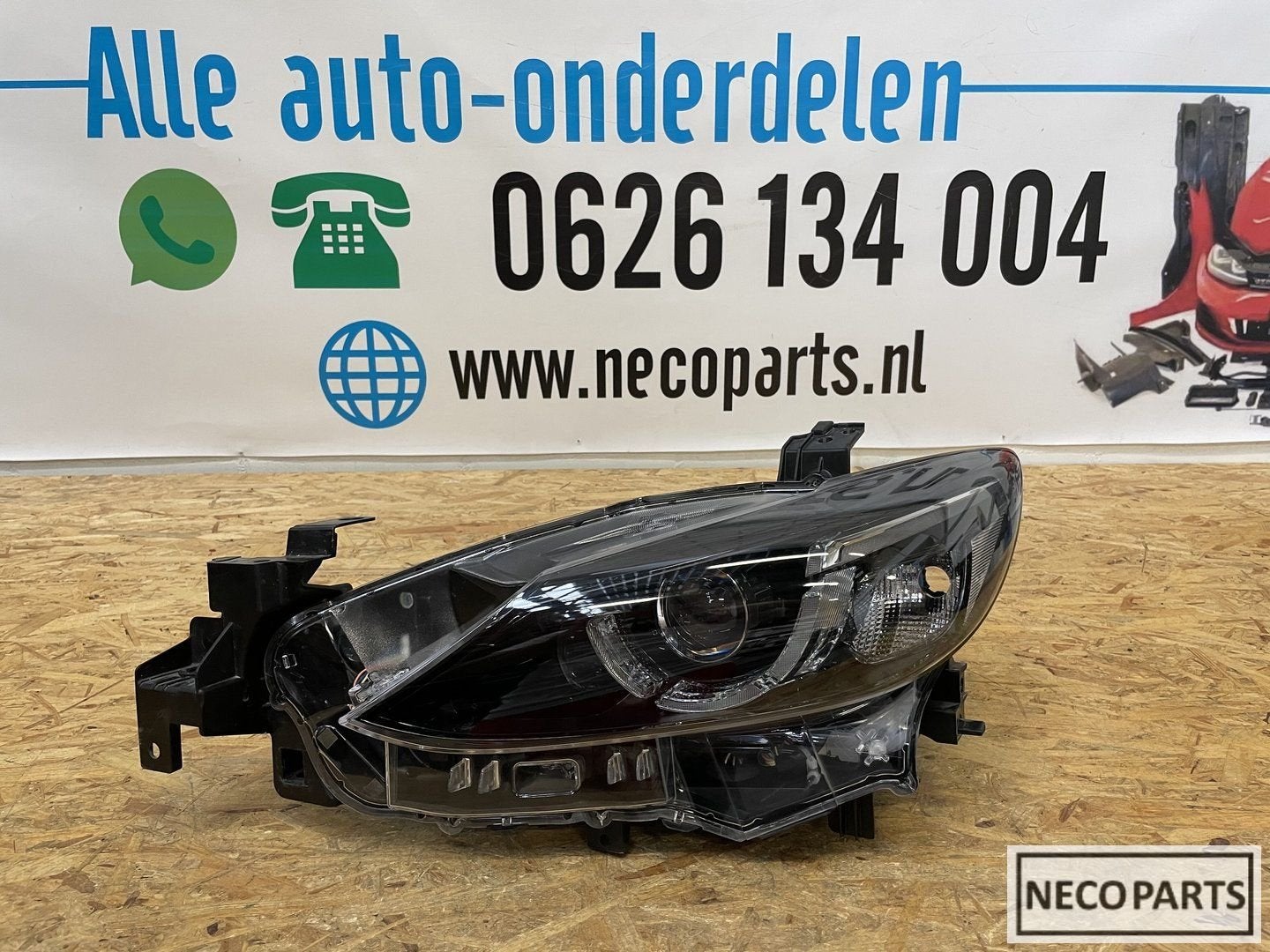 MAZDA 6 GJ FACELIFT VOL LED KOPLAMP LINKS GEEN XENON, -, Mazda, Utilisé, -