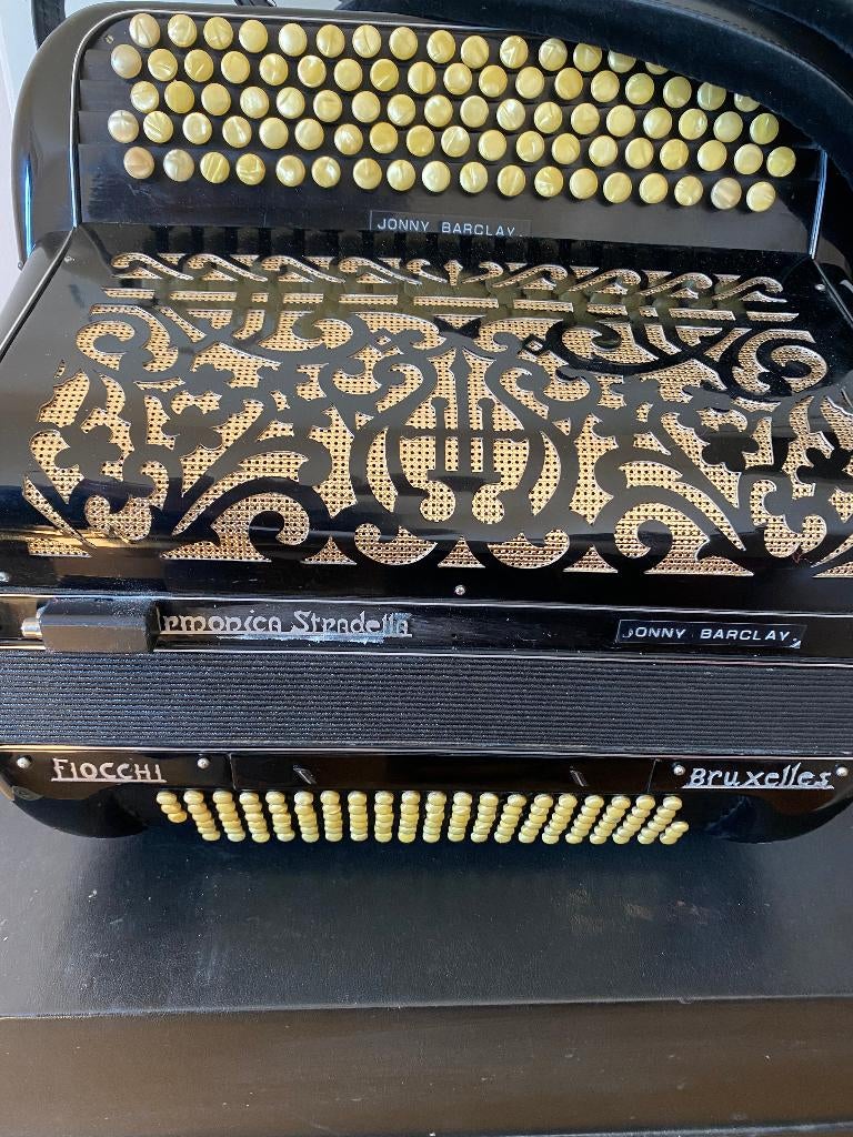 ACCORDEON FRATELLI  ITALIAANS, Enlèvement, Utilisé, Avec bretelles, 120 basses