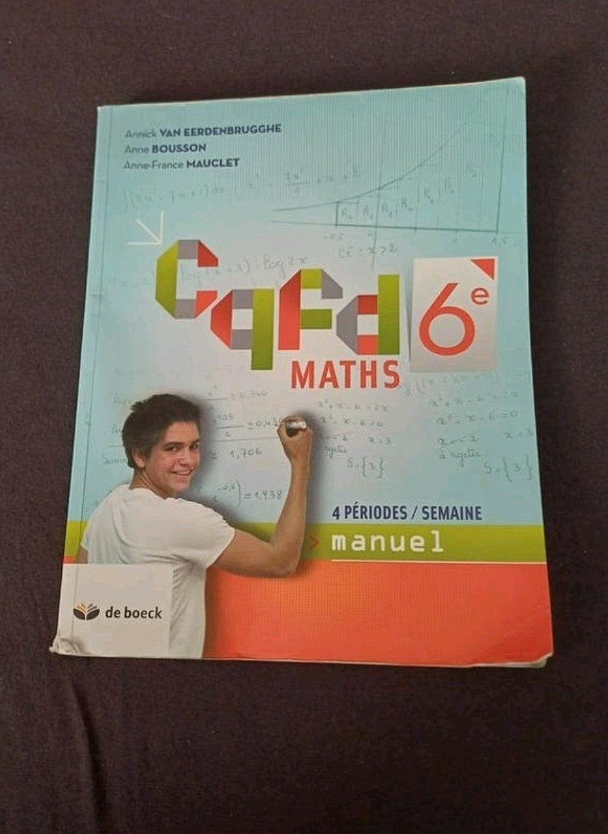 Cqfd maths, Livres, Enlèvement ou Envoi