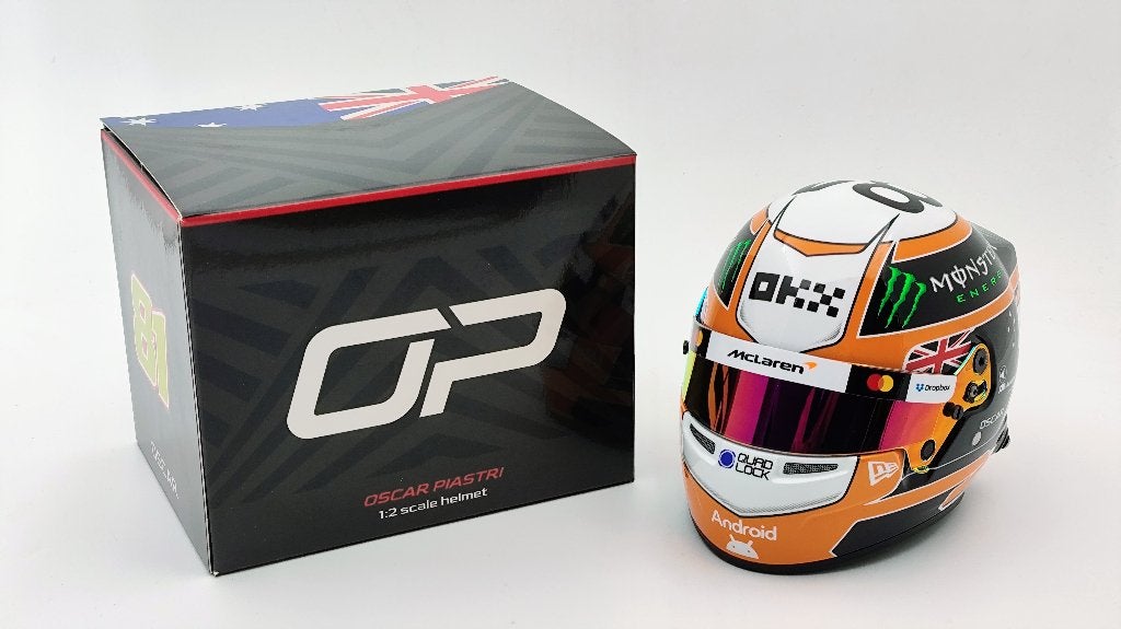 Bell HP77 Oscar Piastri Monaco 2025 F1 Mclaren helm 1/2, Enlèvement ou Envoi, Neuf, ForTwo