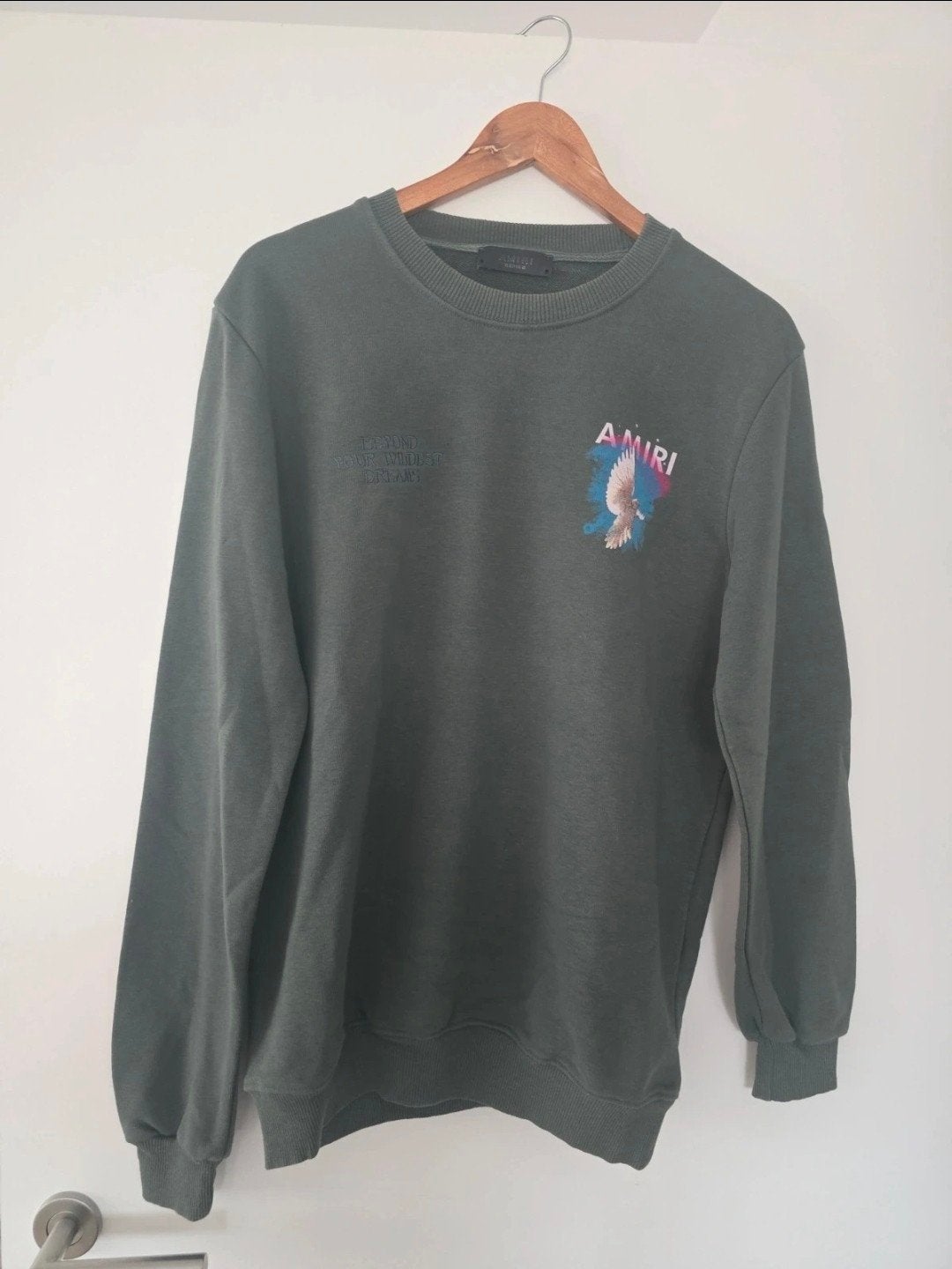 Amiri trui, Kleding | Heren, AMIRI, Zo goed als nieuw, Groen, Verzenden