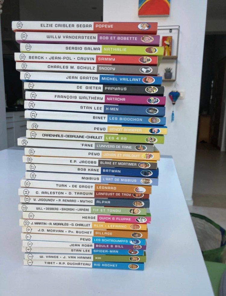 Collection le monde de la BD, Plusieurs BD, Enlèvement, Utilisé