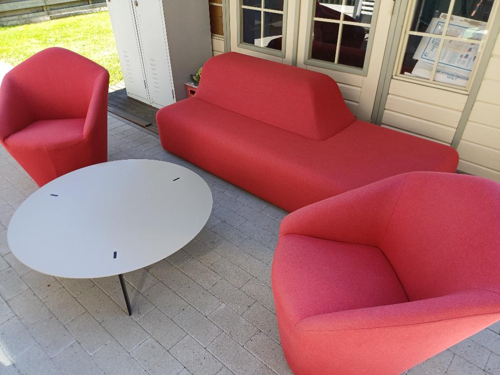 Top Design zithoek Viccarbe!5Stuks.(Nieuwstaat), Ophalen, Zo goed als nieuw, Stof, Design.