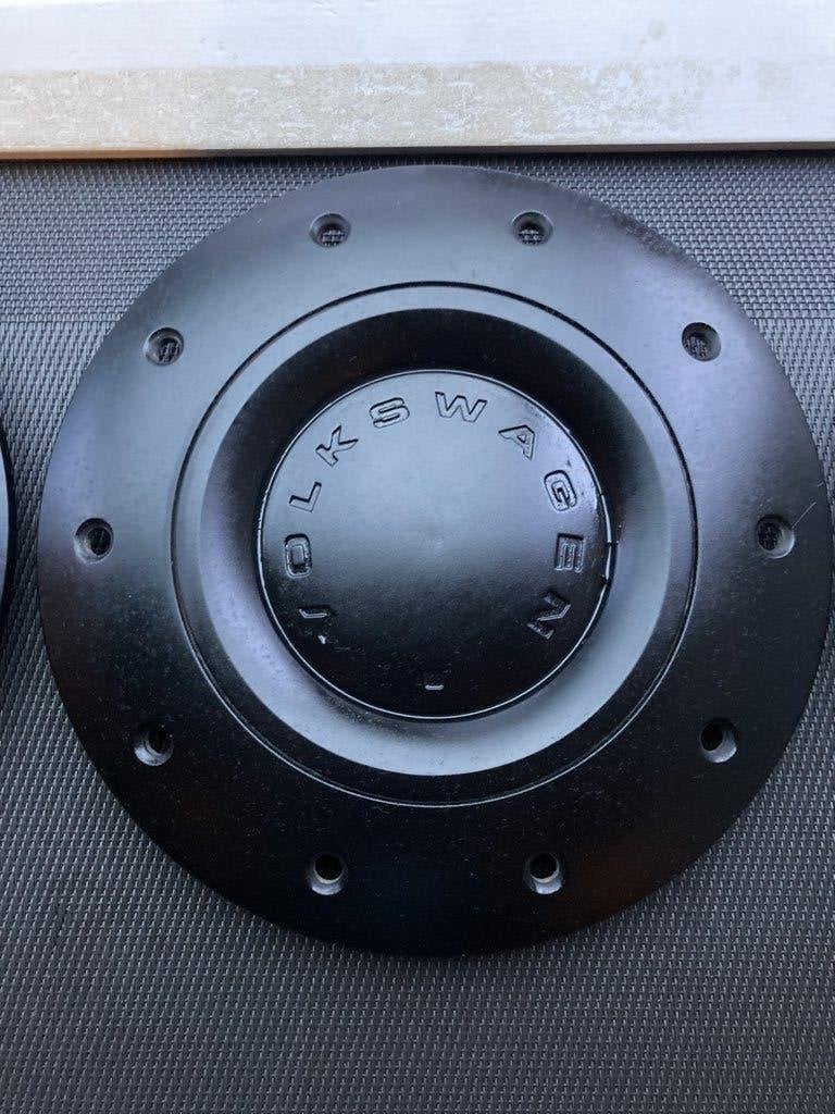 3 X ENJOLIVEURS DE ROUE ORIGINAL JANTE VW T5-T6, Enlèvement ou Envoi, 16 pouces, Jante(s)