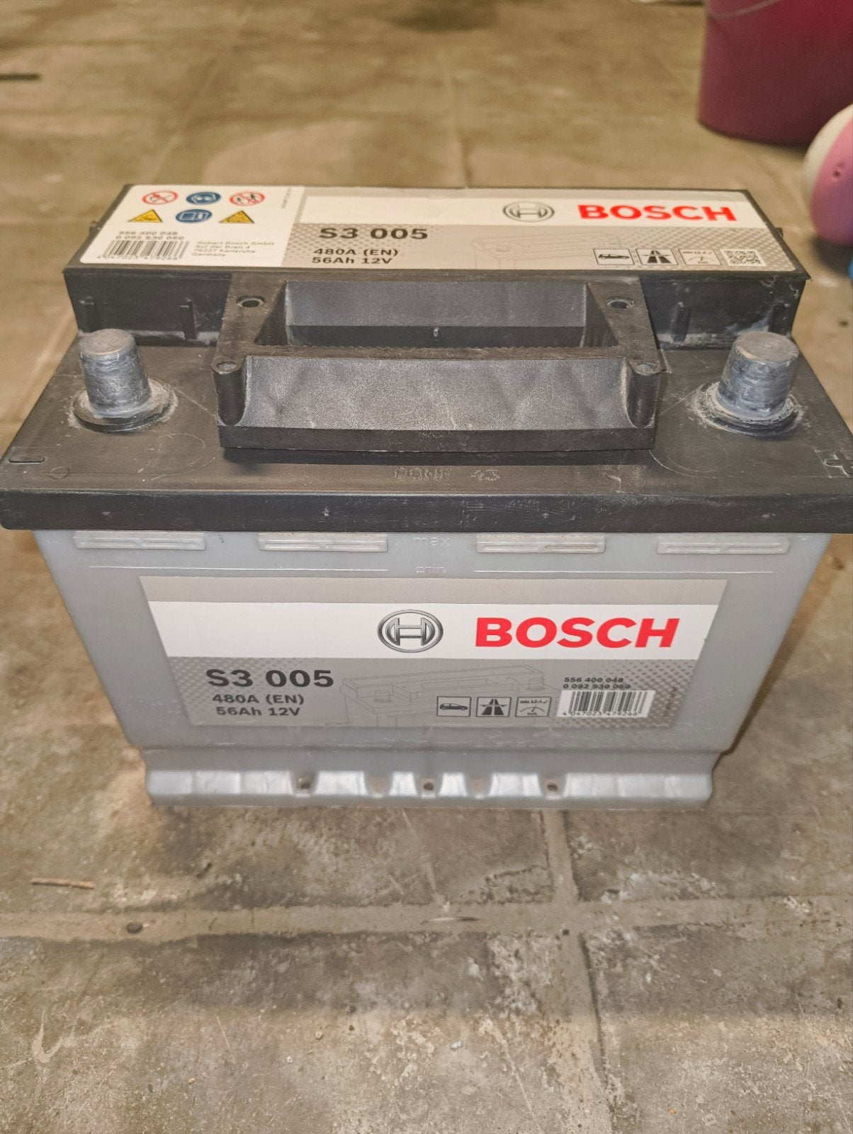 autobatterij in goede staat ( Bosch 56 Ach)