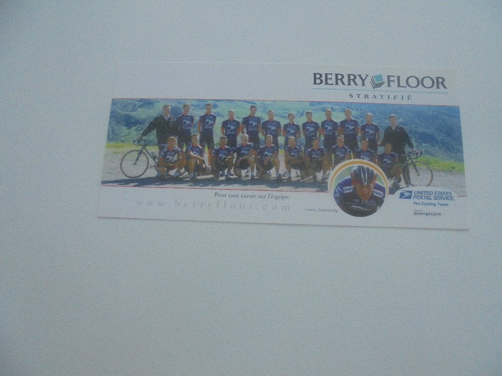 wielerploeg - berry floor, Verzamelen, Ophalen of Verzenden, 1980 tot heden, Zo goed als nieuw, Foto