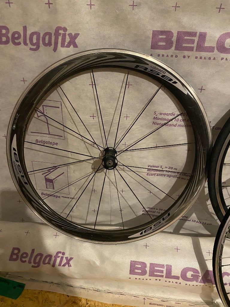 Wielen koersfiets, Fietsen en Brommers, Fietsonderdelen, Ophalen, Gebruikt, Racefiets, Wiel