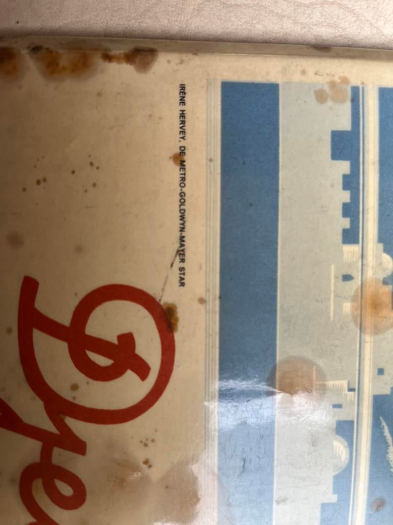 Oude reclame sigaretten Djebel, Verzamelen, Ophalen, Gebruikt