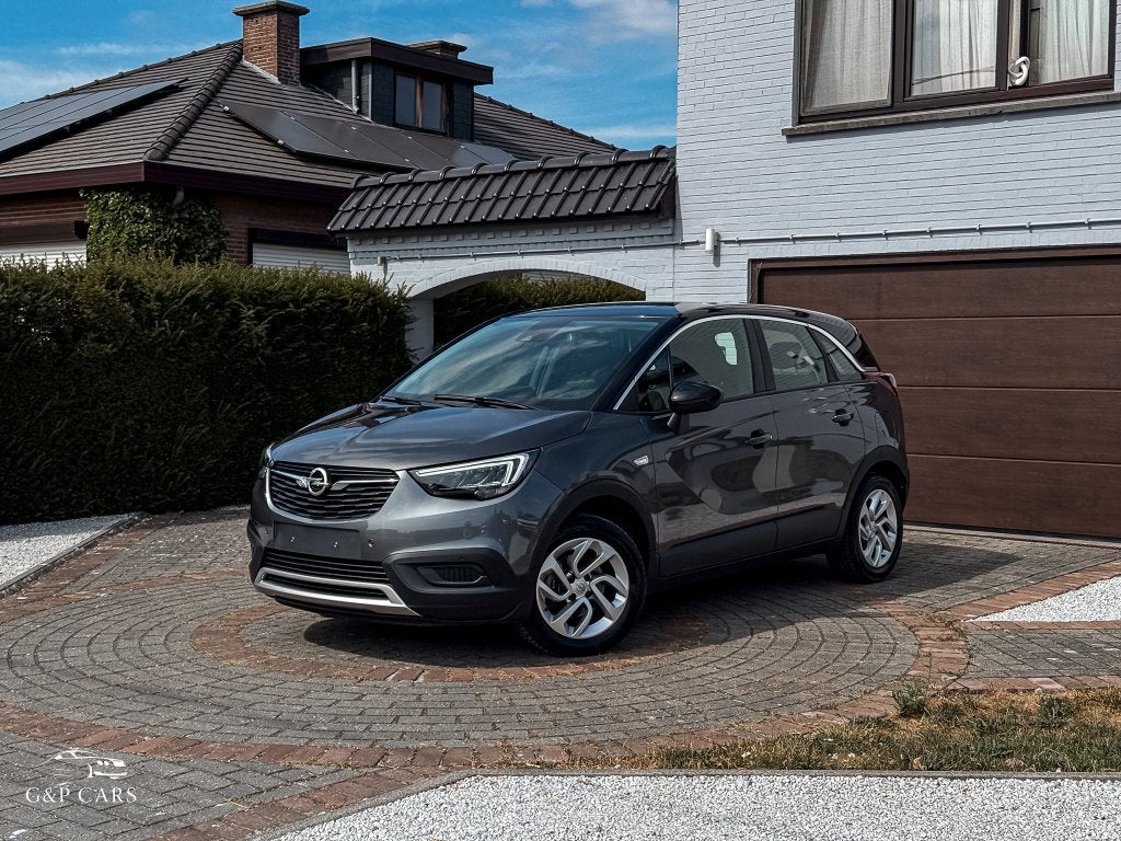 Opel Crossland X/Navi/Automaat/Camera/LED/Zetelverw./Cruise, 4 deurs, Stof, 1199 cc, Lichtsensor