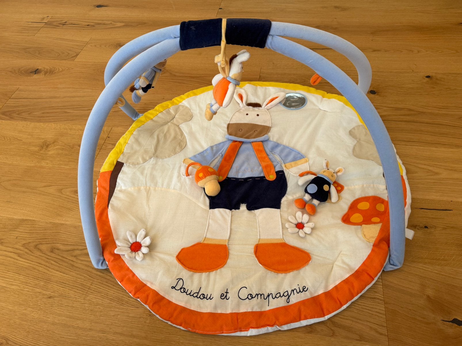 Tapis d’éveil Doudou et Compagnie « Justin », Enfants & Bébés, Enlèvement ou Envoi, Utilisé
