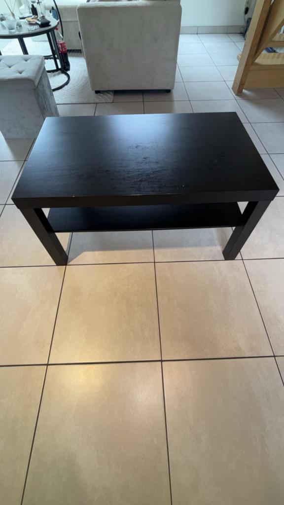 IKEA woonkamertafel, Huis en Inrichting, Tafels | Salontafels, Gebruikt, Minder dan 50 cm, 50 tot 100 cm, 100 tot 150 cm, Rechthoekig