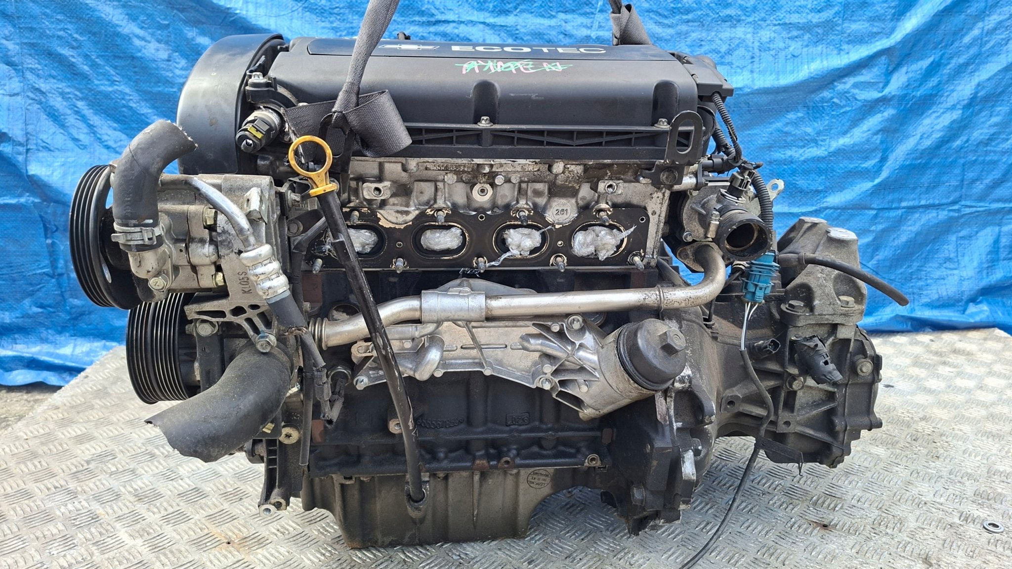 Moteur F16D4 Nu CHEVROLET CRUZE, Envoi, Utilisé, Daihatsu