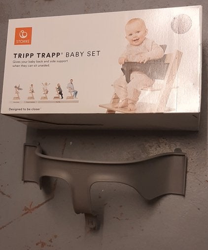 Chaise Stokke tripp trapp avec 2 accessoires officiels, Enlèvement