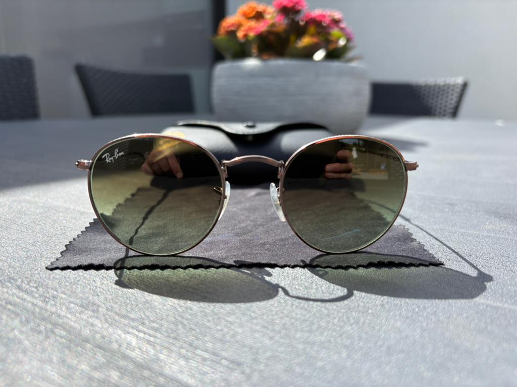 Lunettes Ray-Ban Round Metal, Enlèvement ou Envoi, Comme neuf, Lunettes, Ray-Ban