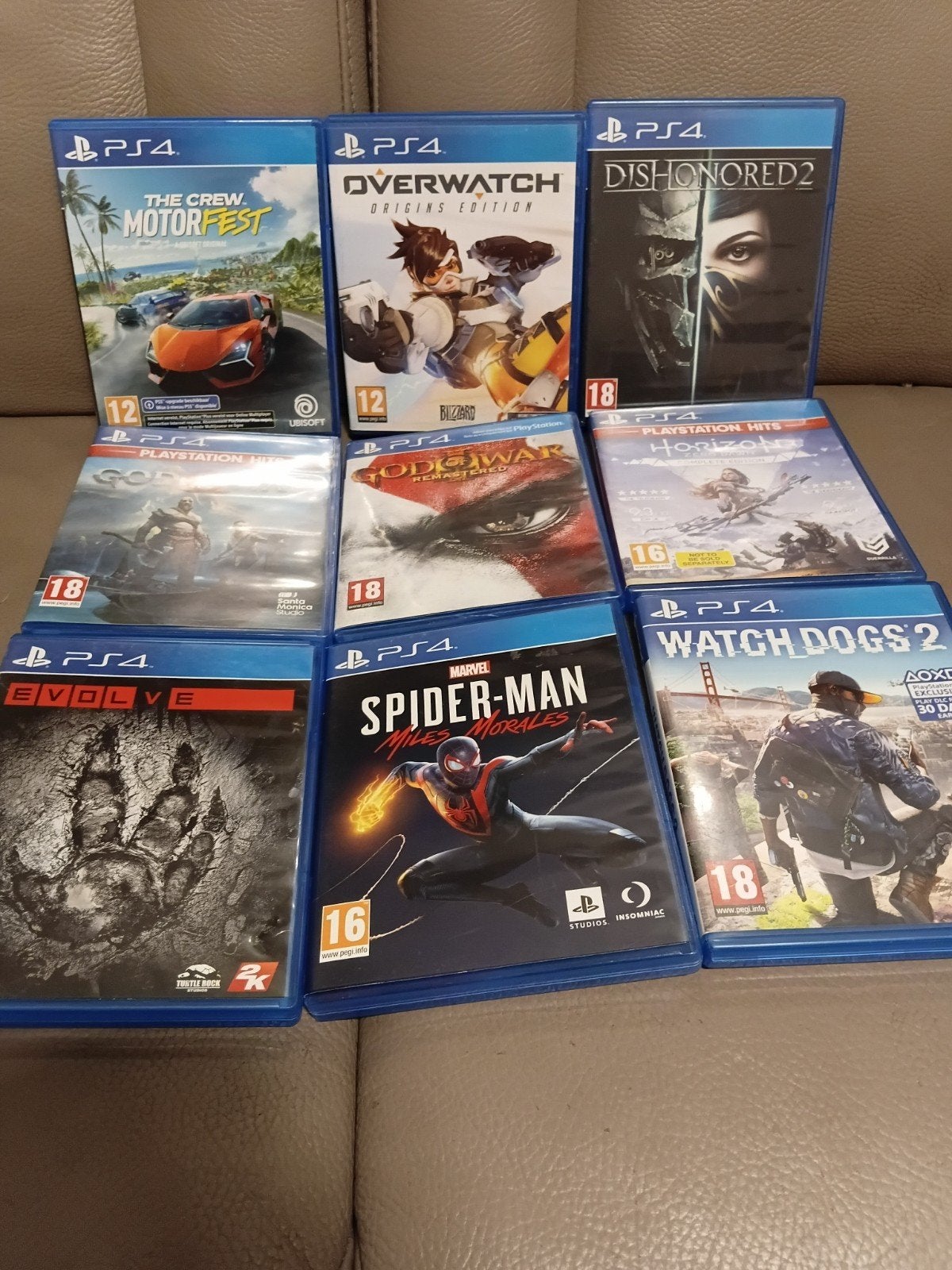 ps4 spellen, Ophalen, Zo goed als nieuw