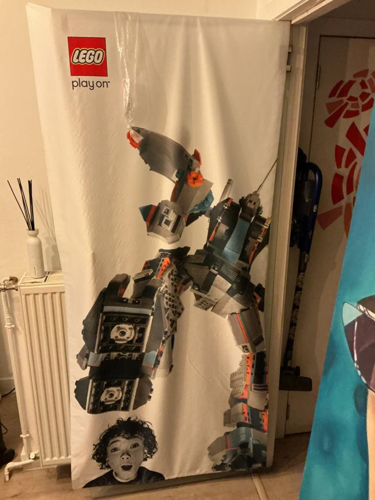 Lego vlag, Ophalen, Nieuw
