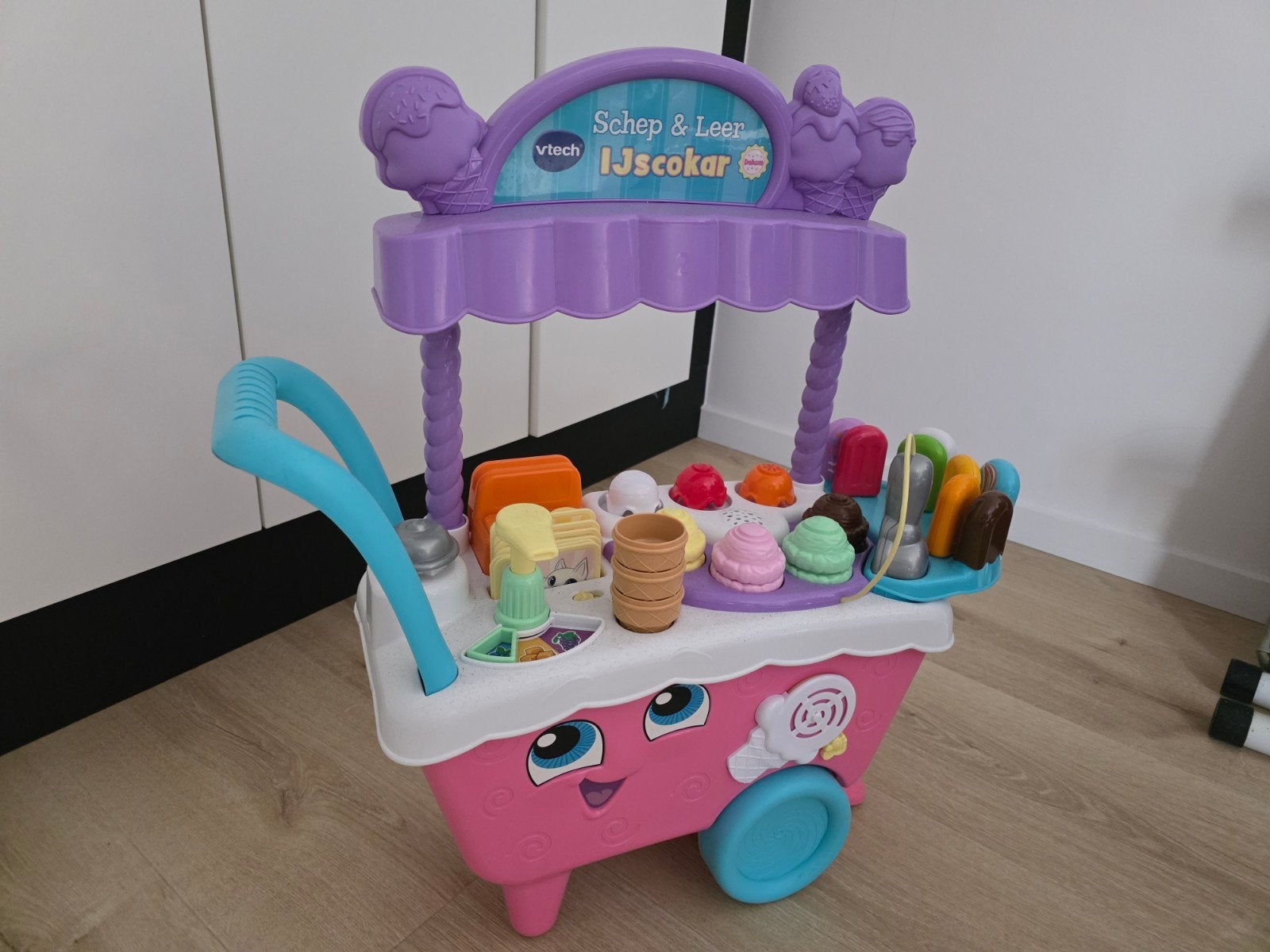 VTech Schep & Leer IJscokar Deluxe, Ophalen, Zo goed als nieuw