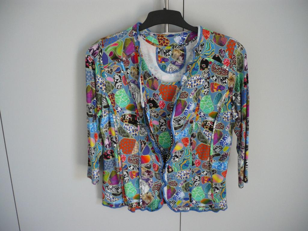 vest+topje set, Ophalen, Zo goed als nieuw, Maat 38/40 (M)