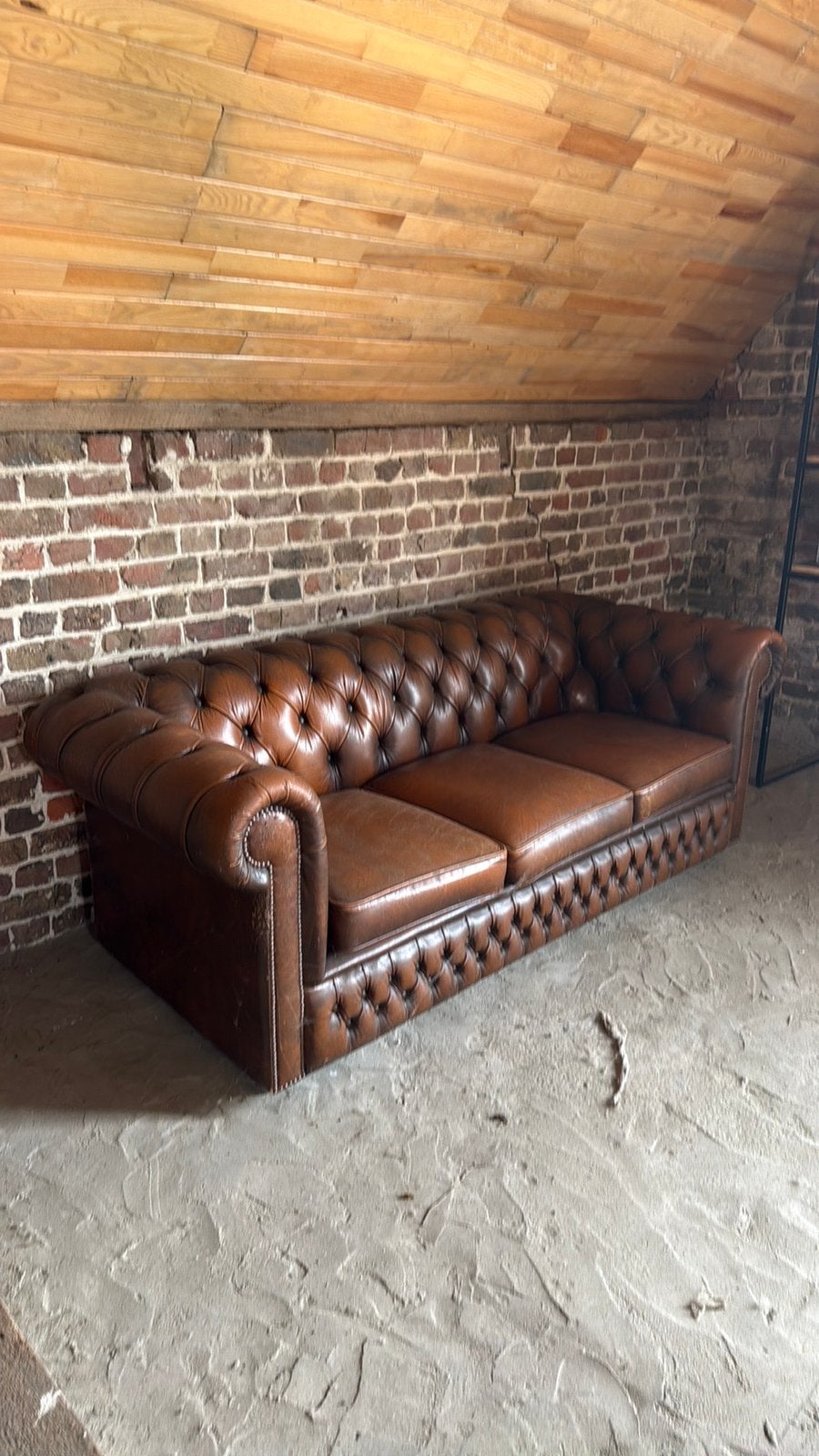 Vintage chesterfield, Ophalen, Zo goed als nieuw