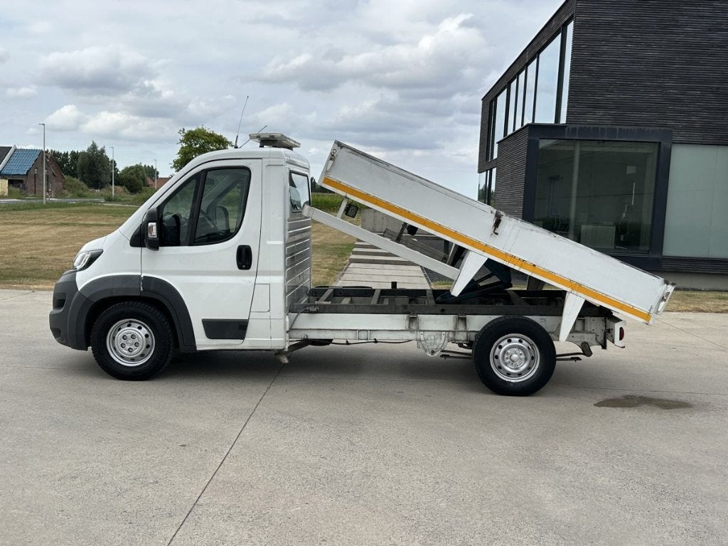 Peugeot Boxer 2.2L kipper open laadbak Zwaailichten Airco, 2198 cm³, Euro 5, Achat, Entreprise