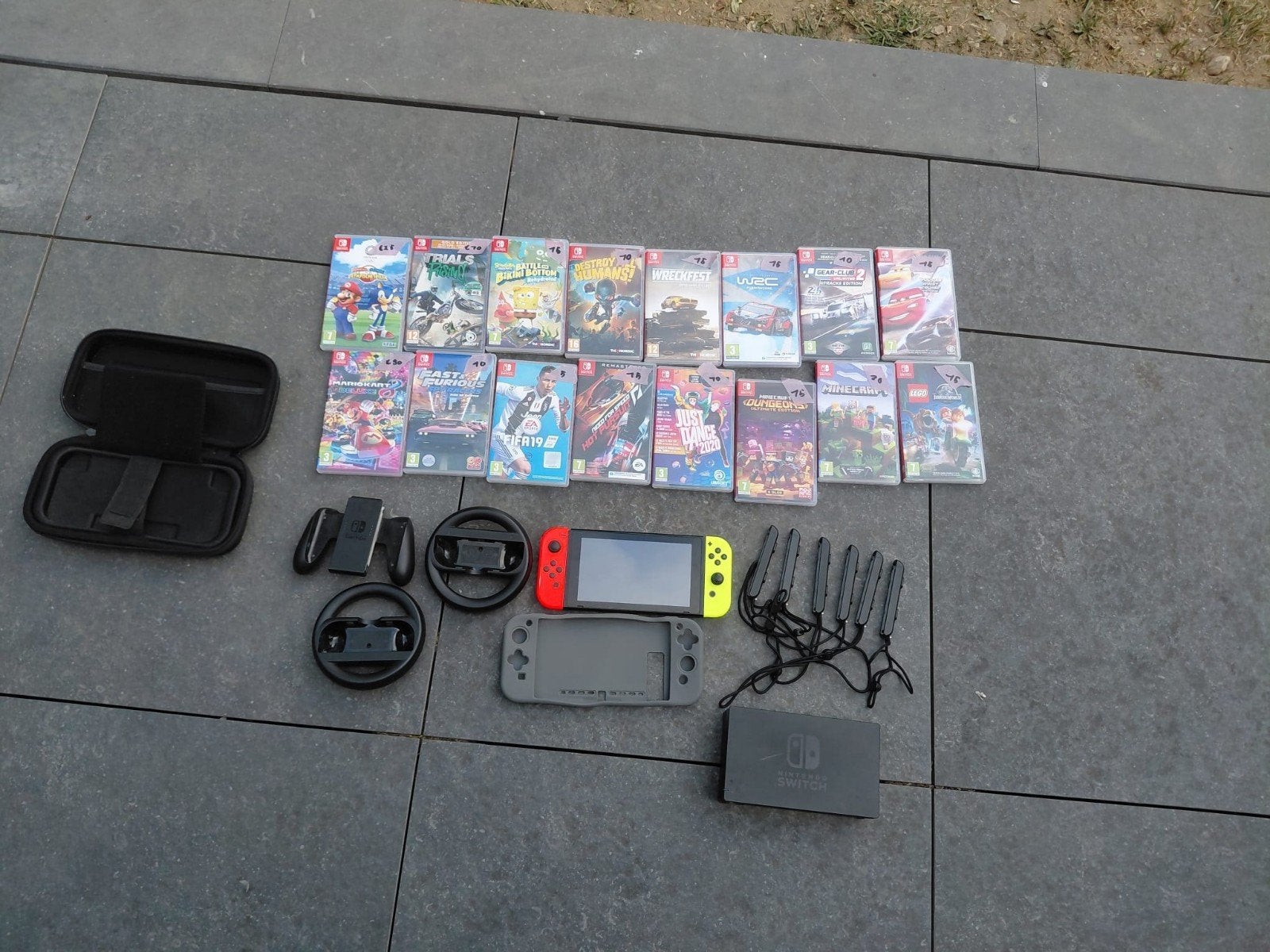 nintendo switch, Ophalen, Met 2 controllers, Switch Original, Gebruikt
