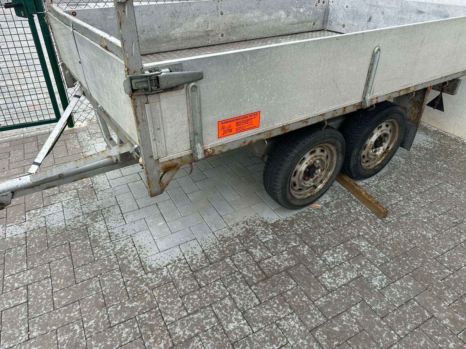 Aanhangwagen ongeremd, Auto diversen, Aanhangers en Bagagewagens, Ophalen, Gebruikt
