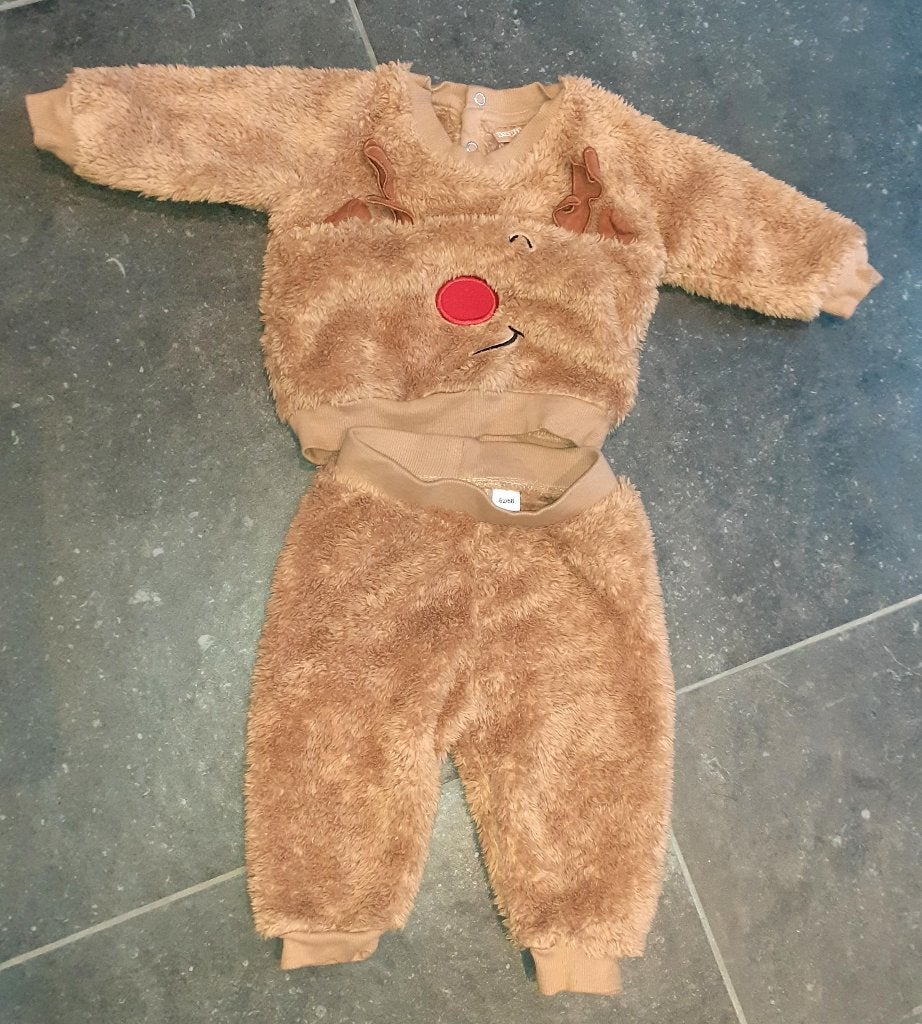 Baby setje teddy rendier Lupilu 62-68, Ophalen of Verzenden, Nieuw, Jongetje of Meisje, Setje