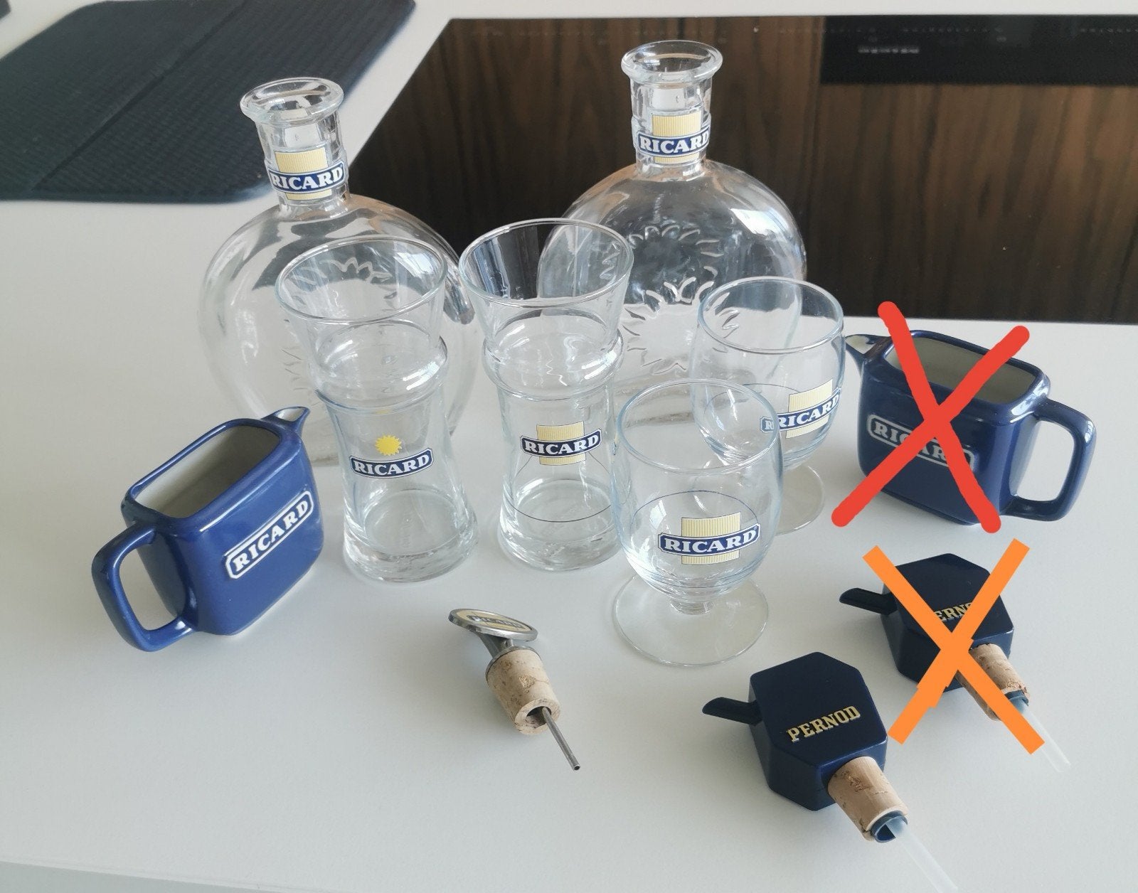 Ricard & Pernod items, Ophalen of Verzenden